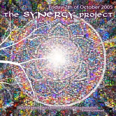 Synergy Project #12 - 7 October 2005 - flyer cover