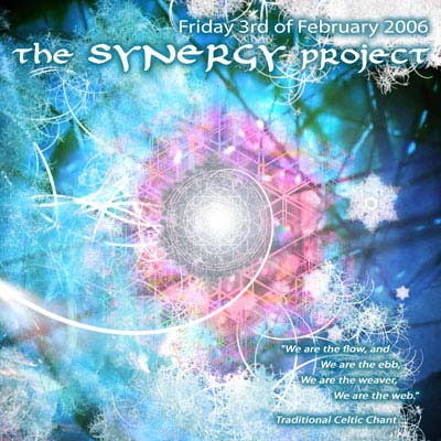 Synergy Project #14 - 3 February 2006 - flyer cover