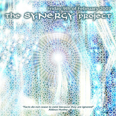 Synergy Project #19 - 9 February 2007 - flyer cover