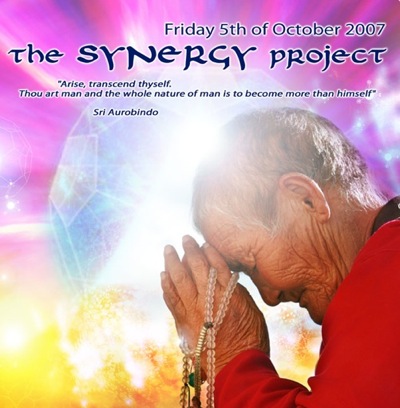 Synergy Project #22 - 5 Ocotber 2007 - flyer cover